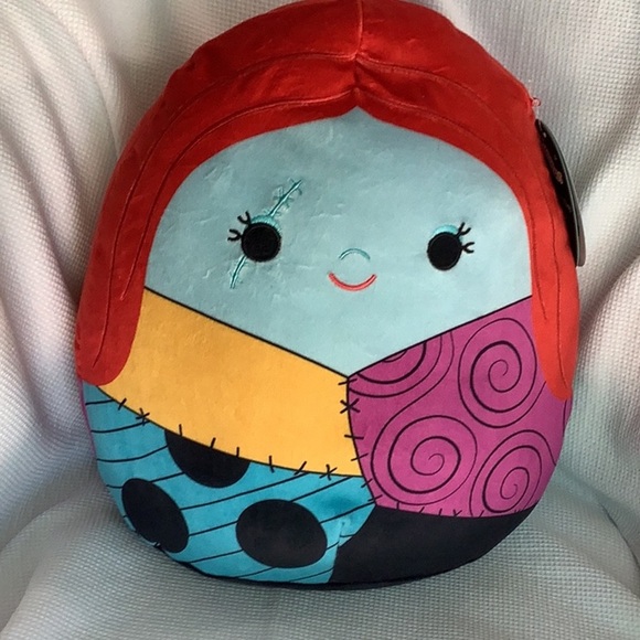 Disney Squishmallows Sally Patchwork Plush Nightmare‎ Before Christmas 12in NWT - Picture 4 of 15